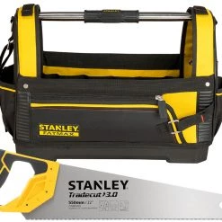 Stanley Boîte à Outils 1-39-59ZG Panier à Outils + Scie Incluse