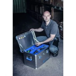 Zarges 40708 Eurobox Boîte à Outils 800x400x340 Mm -Boîte à outils Soldes Boutique 40708 eurobox boite a outils 800x400x340 mm 4