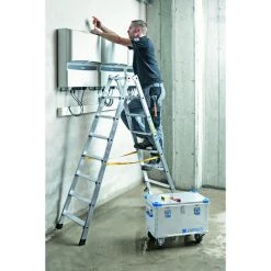 Zarges Boîte à Outils 40711 Eurobox De Transport En Aluminium - Dimensions Intérieures (L X L X H) : 640 X 230 X 280 Mm