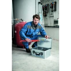 Zarges Boîte à Outils 40862 Midi Box - Dimensions Intérieures (L X L X H) : 750 X 350 X 310 Mm