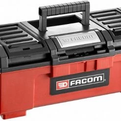 Facom Boîte à Outils BP.C16NPB Mallette à Outils En Plastique 16" Avec Fermeture Automatique