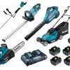 Makita Brouette DLXOPE 2 X 18V 5.0Ah Kit De Jardinage à Piles 5 Pièces -Boîte à outils Soldes Boutique dlxope 2 x 18v 5 0ah kit de jardinage a piles 5 pieces