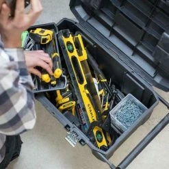 Stanley STST1-81065 Boîte à Outils Essential 3 En 1 -Boîte à outils Soldes Boutique stst1 81065 boite a outils essential 3 en 1 4